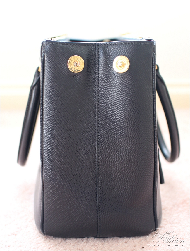 prada purse prices - Prada Saffiano Lux Small Tote Review and Photos - Fables in Fashion