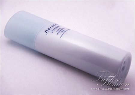 shiseido pureness foaming cleansing fluid