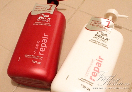 Wella Pro Series Repair Shampoo and Conditioner