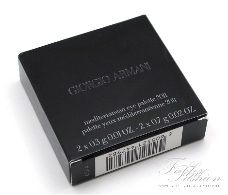 Giorgio Armani Mediterranean Eye Palette 2011