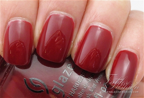 China Glaze Let it Snow Holiday 2011