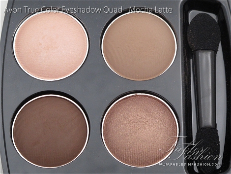 Avon True Color Eyeshadow Quad - Mocha Latte