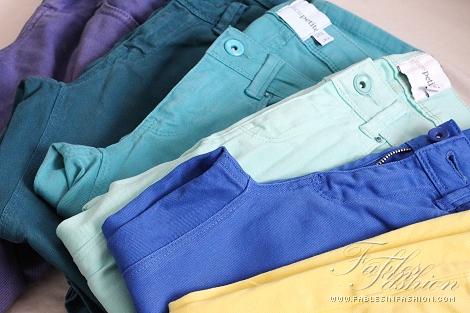 Coloured Jeans