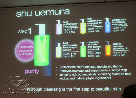 Shu Uemura Tsuya Launch Event