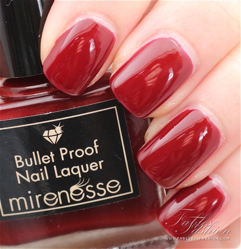 Mirenesse Bullet Proof Nail Laquer - Colour Blast