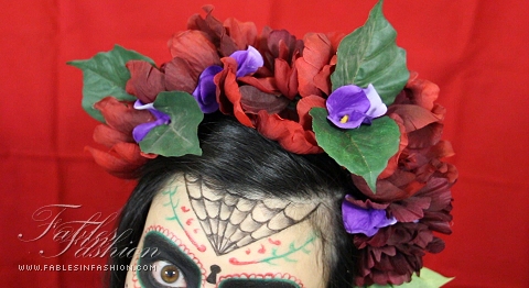 DIY (Do It Yourself) - Day of the Dead Headpiece Tutorial