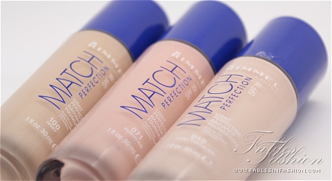 Rimmel Match Perfection Foundation