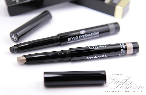 Chanel Summer 2013 Stylo Eyeshadow - Moon River & Black Stream