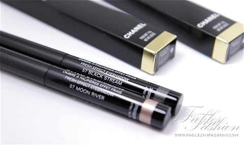 Chanel Summer 2013 Stylo Eyeshadow - Moon River & Black Stream