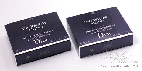 Diorshow Mono Eyeshadows - Nude & Choc Clair