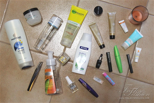 July 2013 Empties