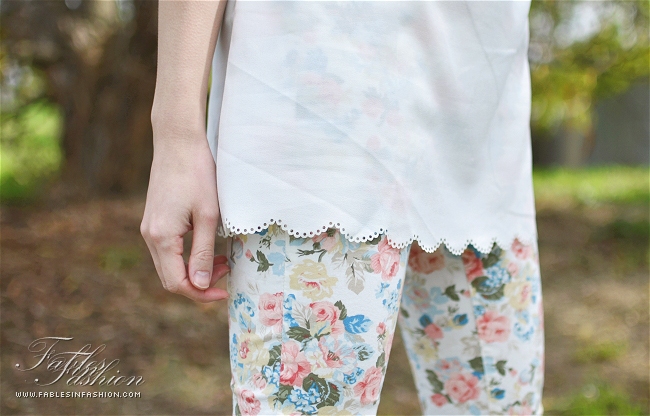 OOTD - Floral Jeans