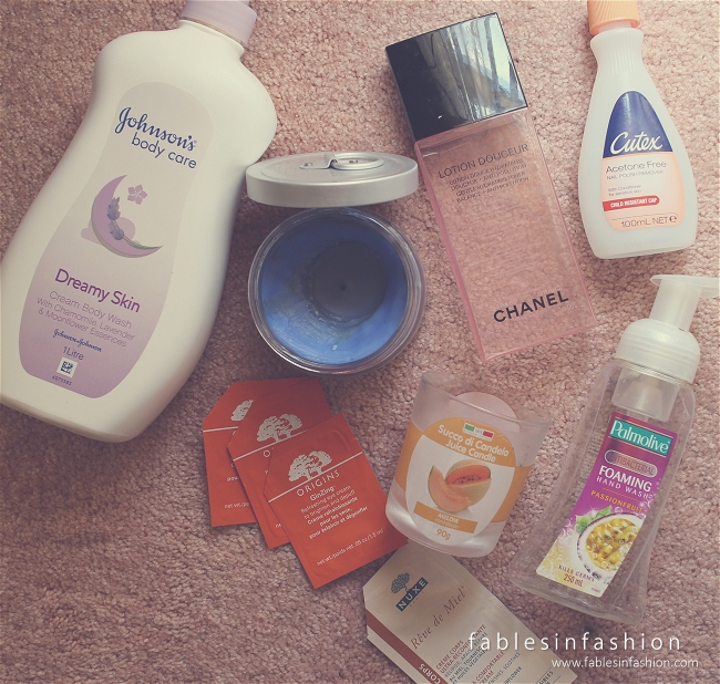 December 2013 Empties