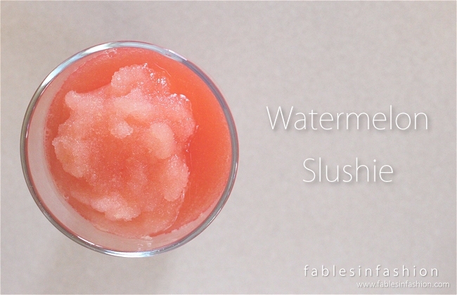 Mocktails ~ Watermelon Slushies