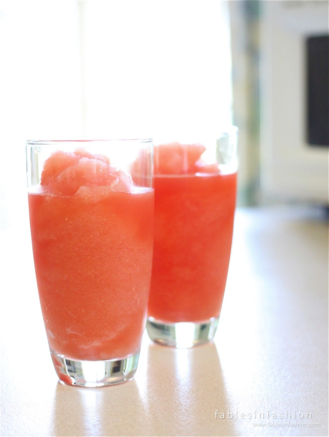 Mocktails ~ Watermelon Slushies