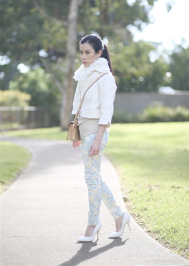 Fables in Fashion Outfit Floral Jeans