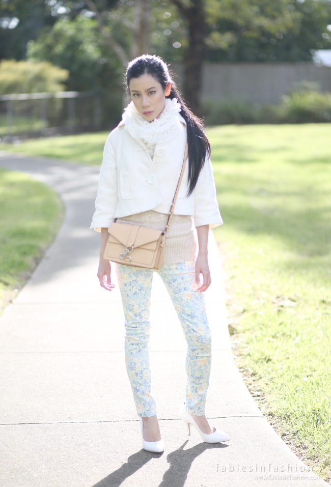 Fables in Fashion Outfit Floral Jeans