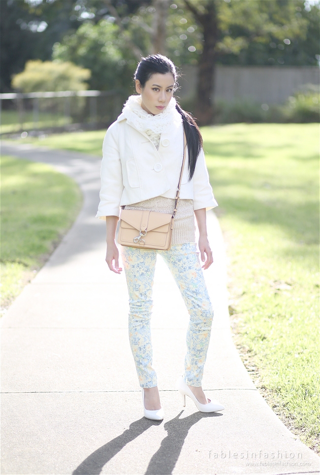 Fables in Fashion Outfit Floral Jeans