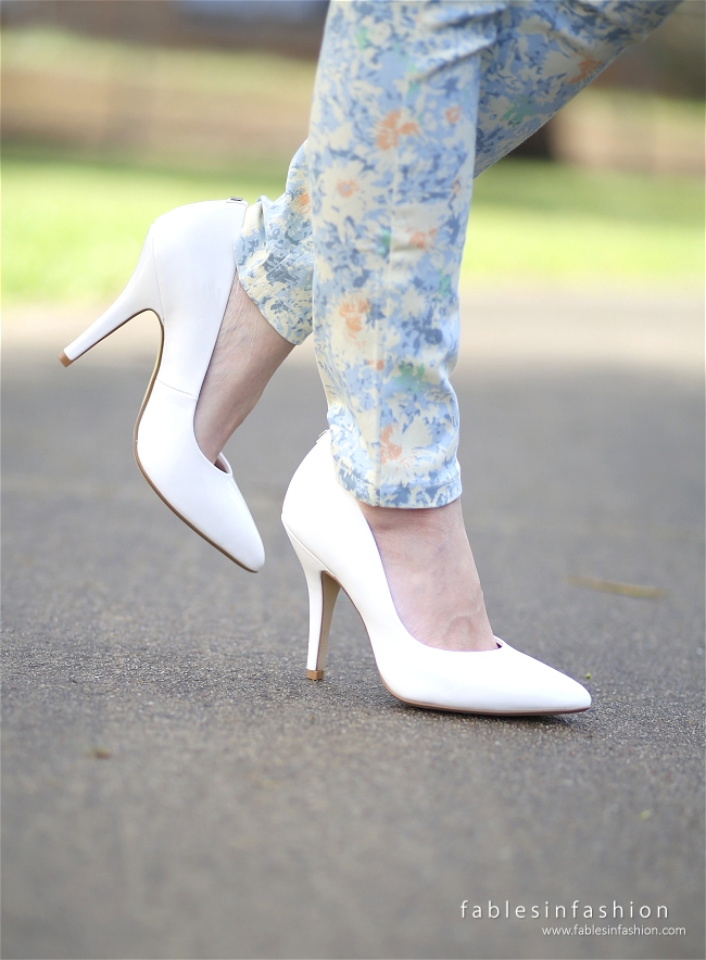 Fables in Fashion Outfit Floral Jeans