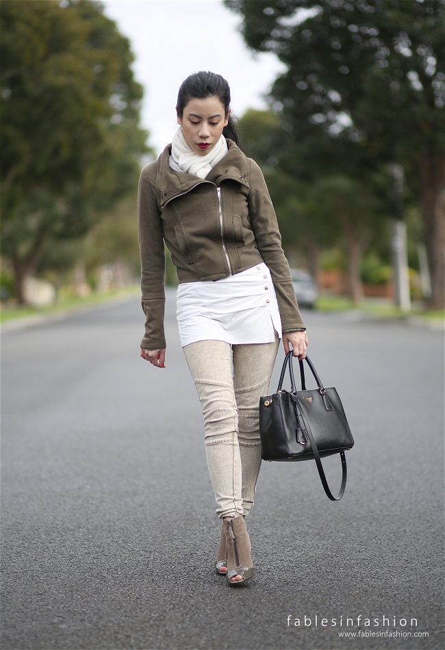 Fables in Fashion Outfit OOTD Khaki