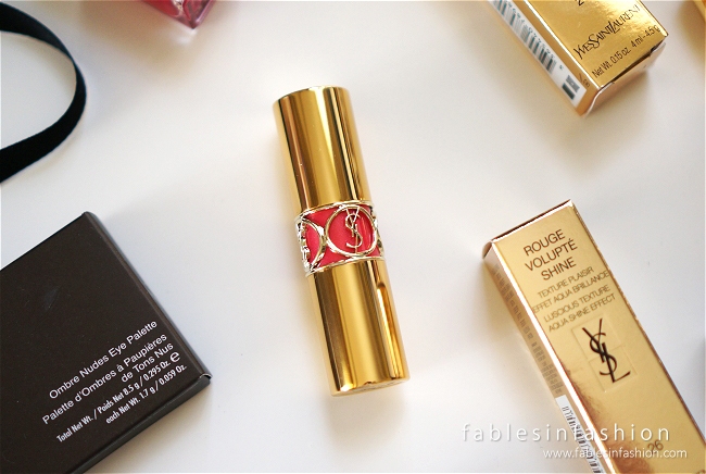 YSL Rouge Volupte Shine – 26 Coral Intrepid