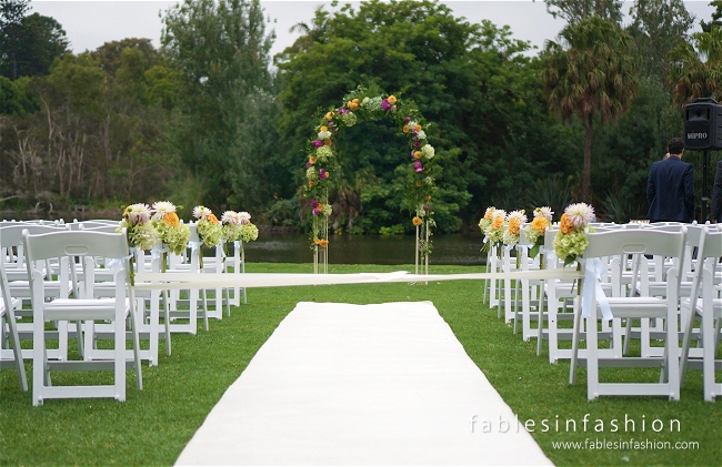 Botanical Garden Wedding Ceremony