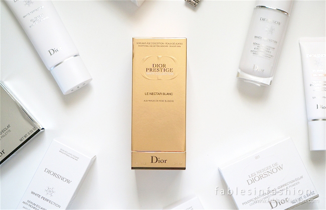 Dior Prestige White Collection - Fables in Fashion